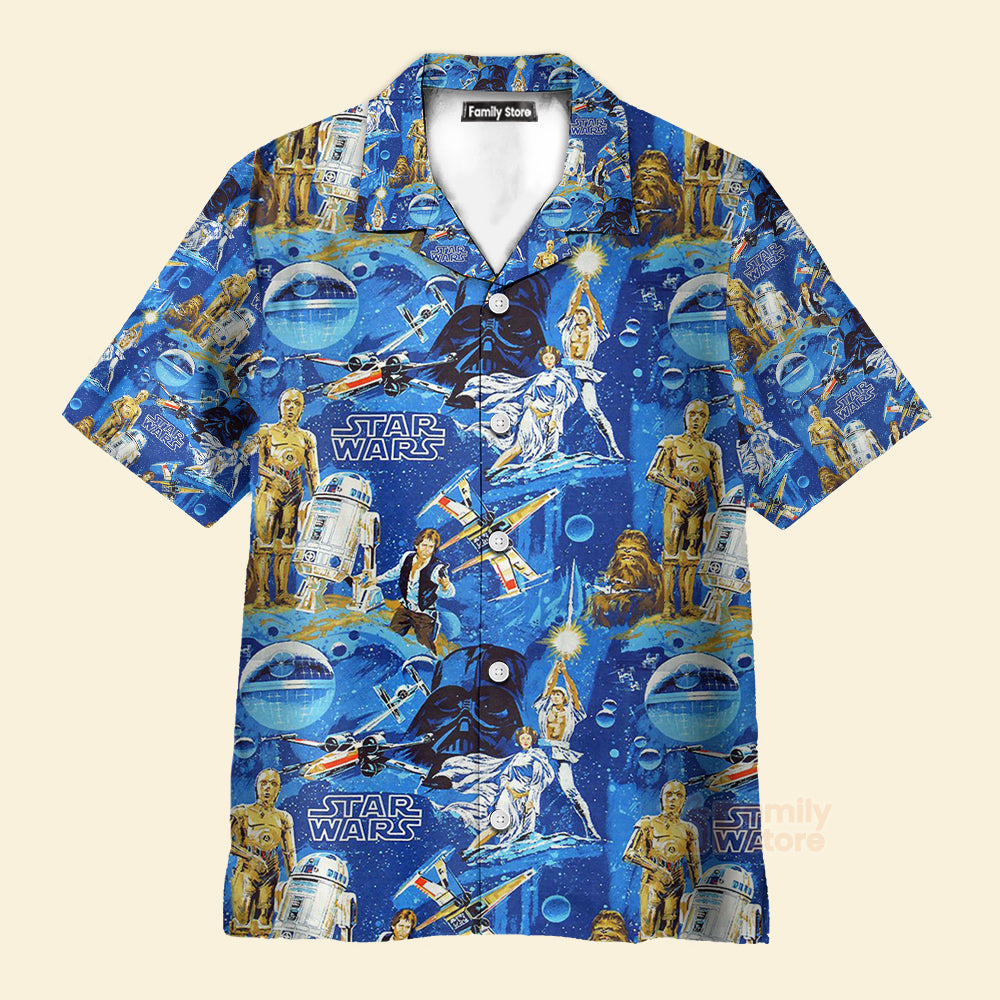 Star Wars Luke Sleepwalker Hawaiian Shirt