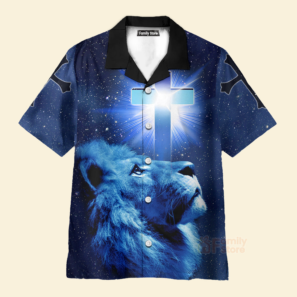 Shelter In Grace Faith Over Fear God Jesus Hawaiian Shirt