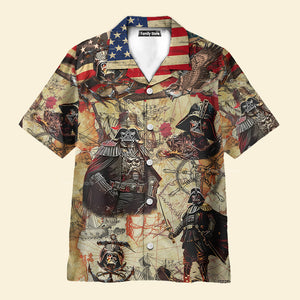 FamilyStore Independence Day Starwars The Anchor Drops - Hawaiian Shirt