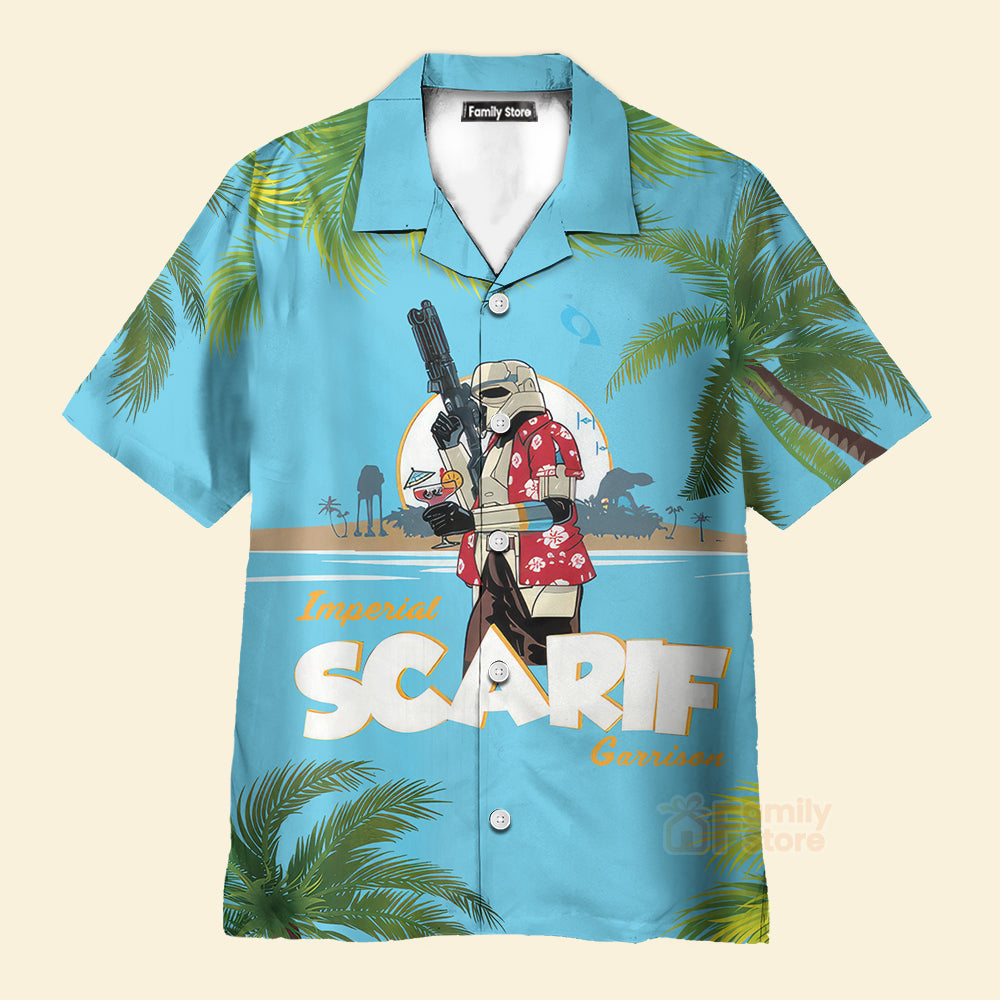 Star Wars Scarif Trooper Hawaiian Shirt