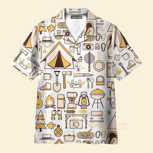 Camping And Furniture Aloha - Hawaiian Shirts