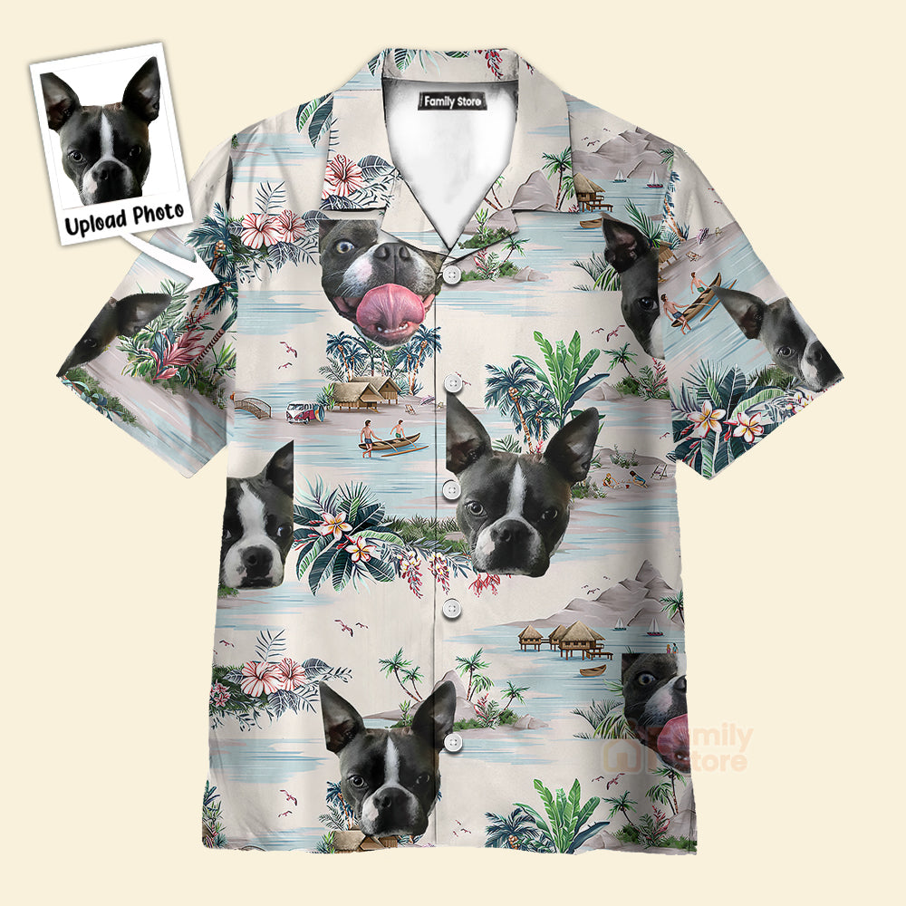 Funny Custom Face Custom Hawaiian Shirt