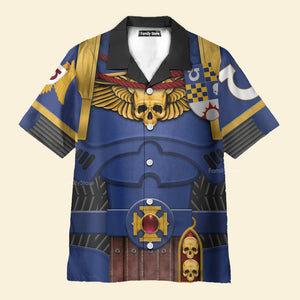 Warhammer Ultramarines Captain - Costume Cosplay Hawaiian Shirt WHHS146