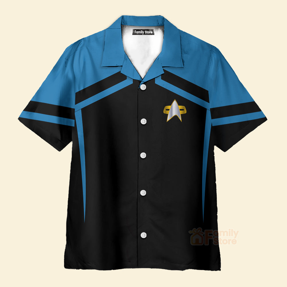 FamilyStore Star Trek Sciences Starfleet Circa Cool - Hawaiian Shirt