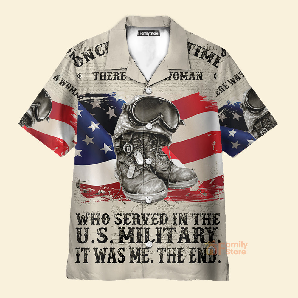 FamilyStore Veteran Us Memorial Day Short Sleeve - Hawaiian Shirt