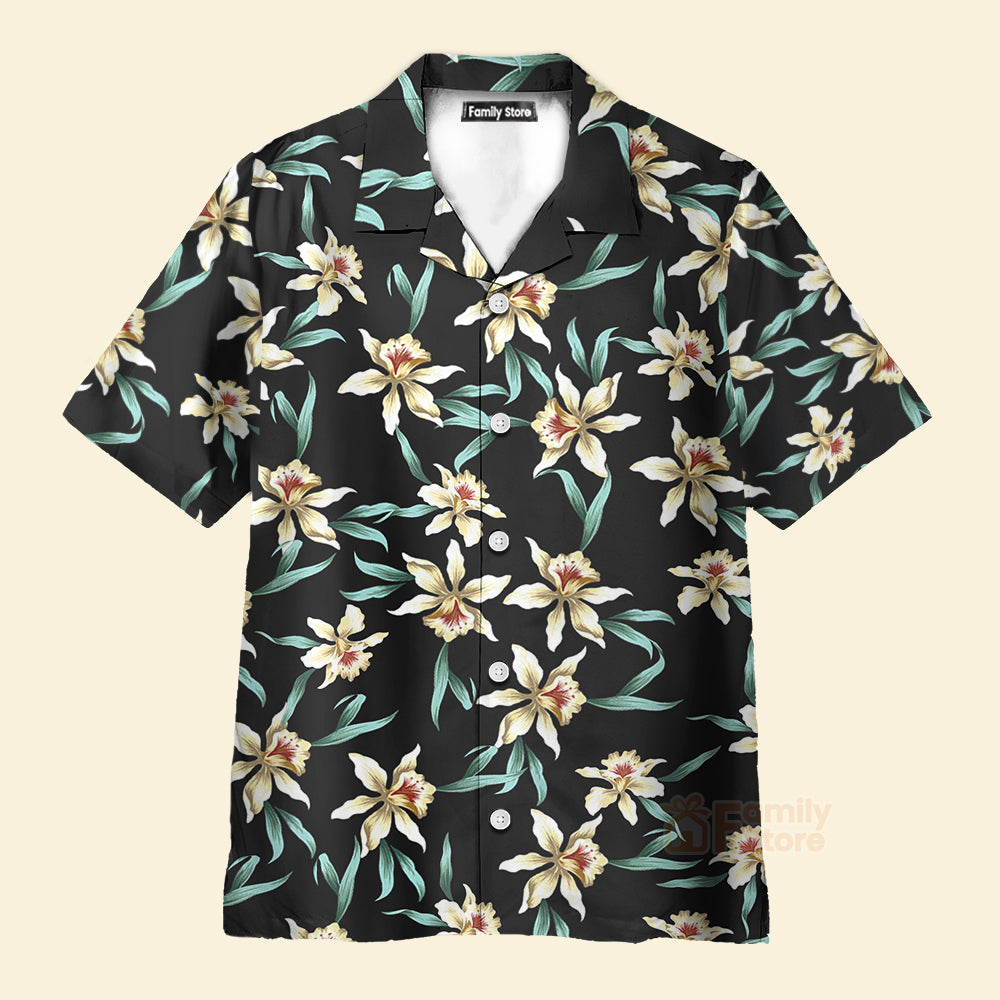 Tom Selleck Magnum Pi Star Orchid Custom Hawaii Shirt