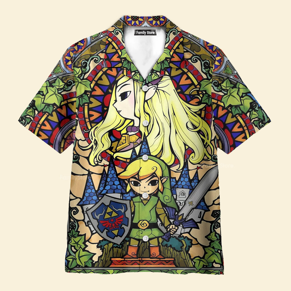 Zelda Windwaker Hawaiian Shirt