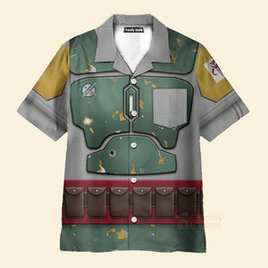 SW Boba Fett Cosplay - Hawaiian Shirt SWHS05