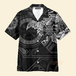 Viking Valhalla The Ravens Hawaiian Shirt