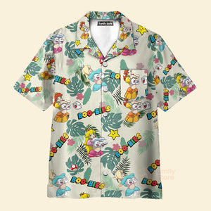 Super Mario Boo-Bies Pattern Hawaiian Shirt