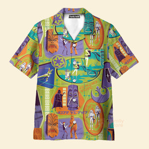 Starwars Tiki Color - Hawaiian Shirt For Men, Women, Kids