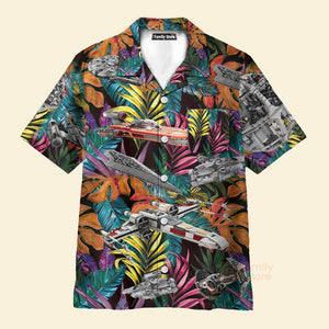 Starwars Lego Ship Tropical - Hawaiian Shirt