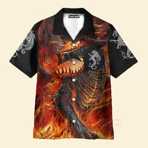 Love Dragon Hawaiian Shirt