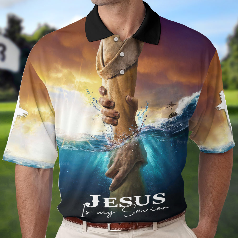 FamilyStore Jesus Is My Savior - Men Polo Shirt