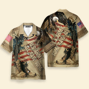 U.S.Army All Gave Some Hawaiian Shirt