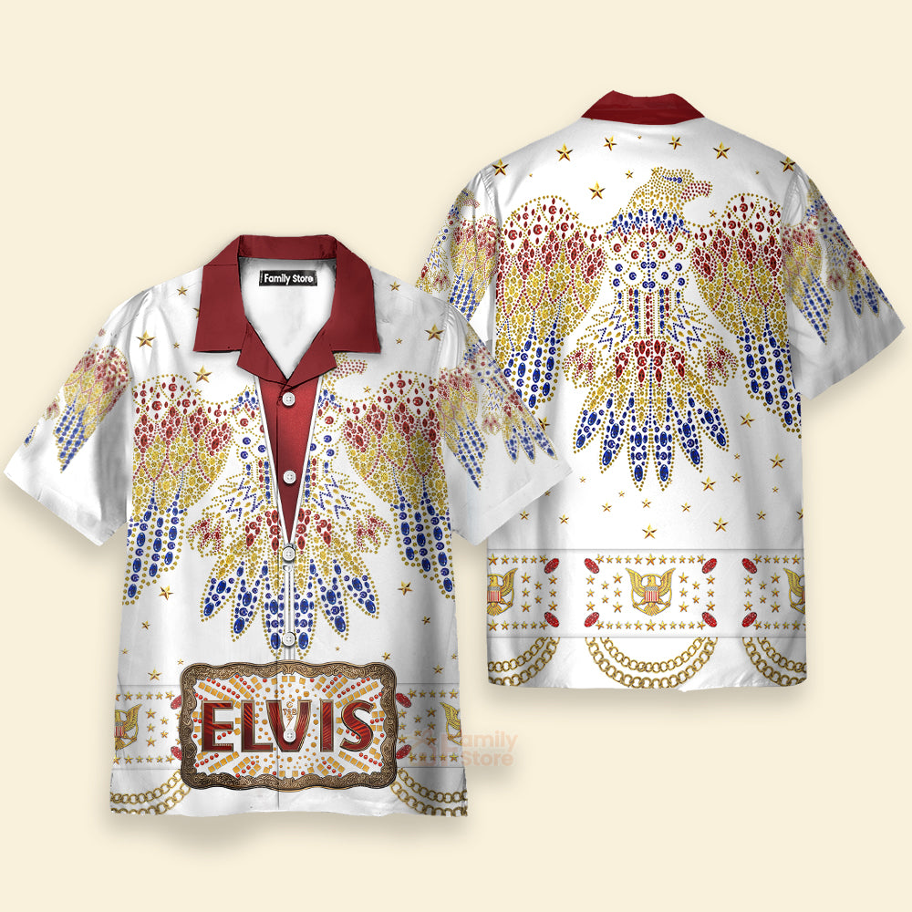 Elvis Aloha Costume from Hawaii New - Costume Cosplay Hoodie Sweatshirt Sweatpants ELHS04