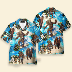 Star Wars Chewbacca Surfing Hawaiian Shirt