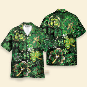 Irish Pride Happy St Patricks Day Hawaiian Aloha Hawaii Shirts