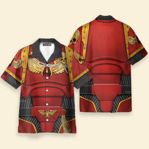 Warhammer Blood Angels Captain - Costume Cosplay Hawaiian Shirt WHHS110