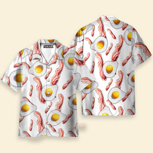 Food Bacon Egg Food Collection - Hawaiian Shirt