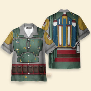 SW Boba Fett Cosplay - Hawaiian Shirt SWHS05