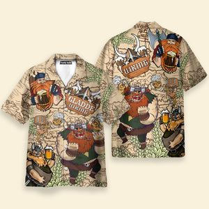 FamilyStore Personalized Viking Victory Style - Hawaiian Shirt