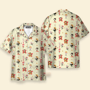 The Venture Bros Pattern Hawaiian Shirt