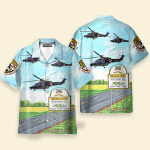 FamilyStore Maryland State Police Trooper 4 Hawaiian Shirt