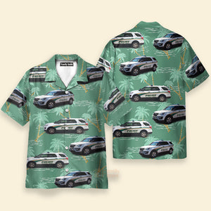 FamilyStore William & Mary Police, Williamsburg, Virginia Hawaiian Shirt