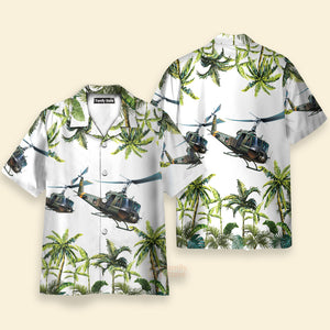 United States Army Helicopter Hawaiian Shirt, Helicopter Shirt