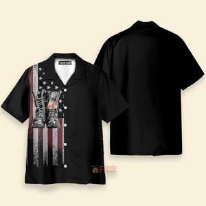 Veterans Day Independence Day US Flag  - Hawaiian Shirt