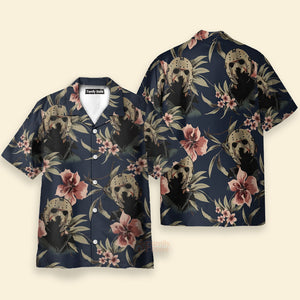 Halloween Jason Voorhees Tropical Style - Hawaiian Shirt