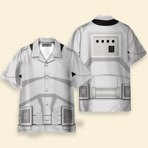 Star Wars Stormtrooper Cosplay Hawaiian Shirt