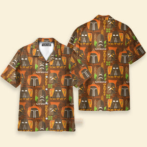 Starwars Tiki Art Funny - Hawaiian Shirt