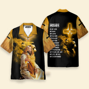 God Jesus Is My Everything Aloha Hawaiian Shirts For Men And Women