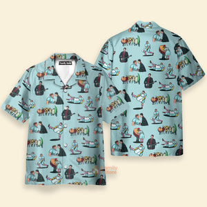 Lunch Lady Land Snl Pattern - Hawaiian Shirt