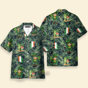 Irish Menshirt Aloha Shirt For Summer Hawaiian Shirts Hawaii Shirt