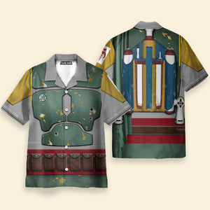 Star Wars Boba Fett Cosplay Hawaiian Shirt