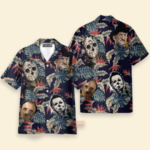 FamilyStore Halloween Horror Character Summer - Hawaiian Shirt