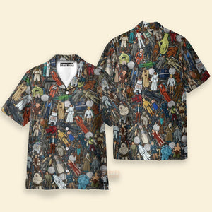 Star Wars Characters Figures Hawaiian Shirt