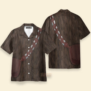 SW Chewbacca Cosplay - Hawaiian Shirt