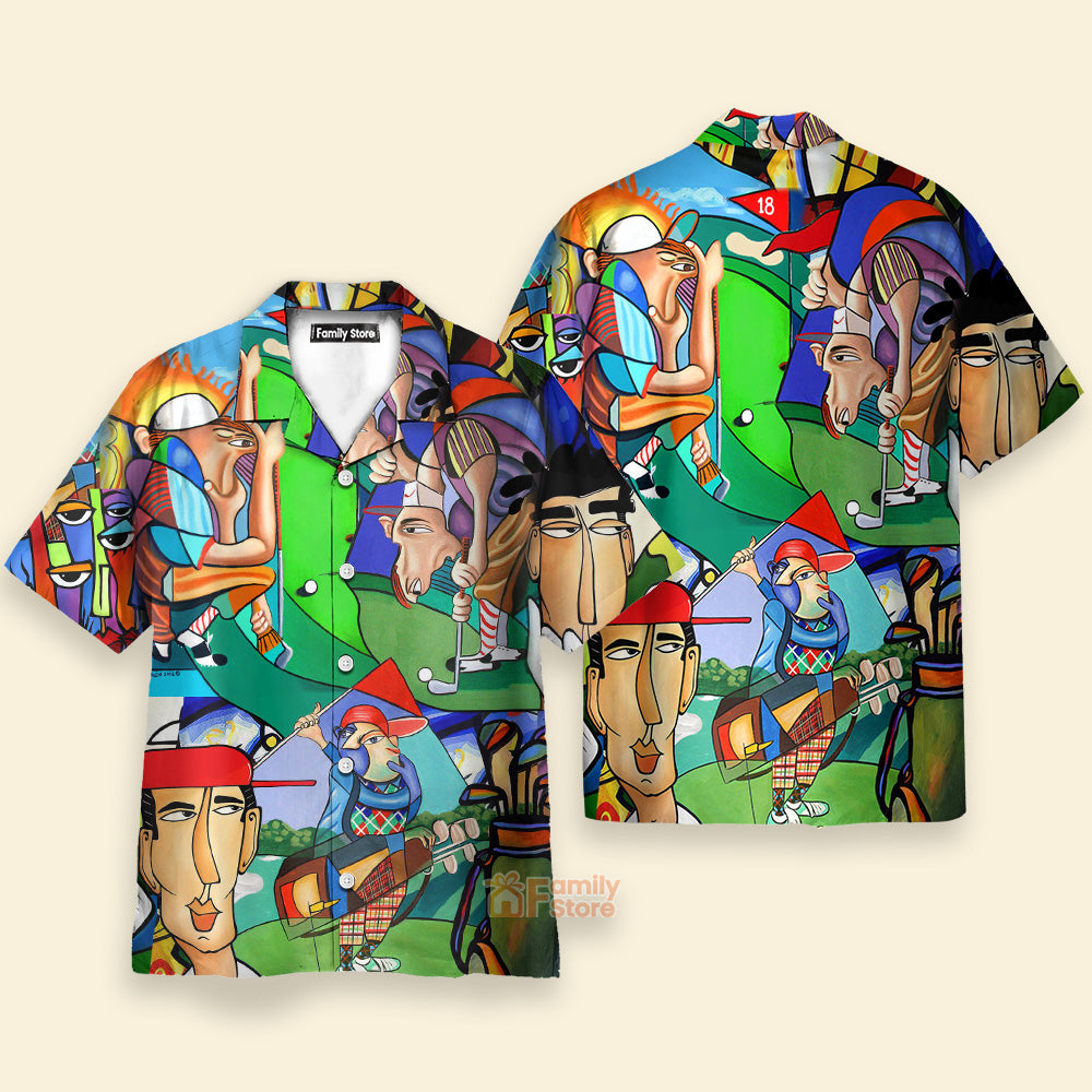 FamilyStore Golf That's What I Do I Play Golf I Know Thing - Hawaiian Shirt