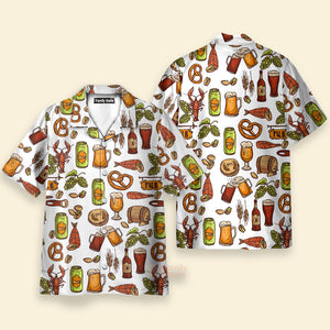 FamilyStore Let's Drink Premium Beer - Hawaiian Shirt