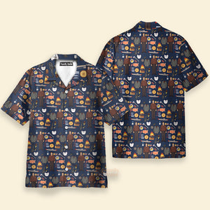 Ron Swanson Parks And Recreation Button Down Shirt