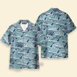 Republic Airways Embraer 175 Hawaiian Shirt