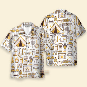 Camping And Furniture Aloha - Hawaiian Shirts