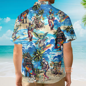 Special Star Wars Surfing Hawaiian Shirt