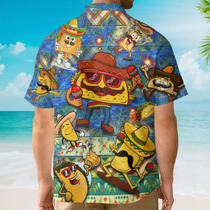 Food Let's Taco Bout How Awesome You Are Funny Hawaiian Shirt