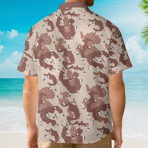 FamilyStore Desert Battle Dress Uniform US Chocolate Chip - Hawaiian Shirt