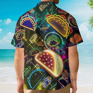 Food On Tuesday God Created Tacos Stunning Hawaiian Shirt